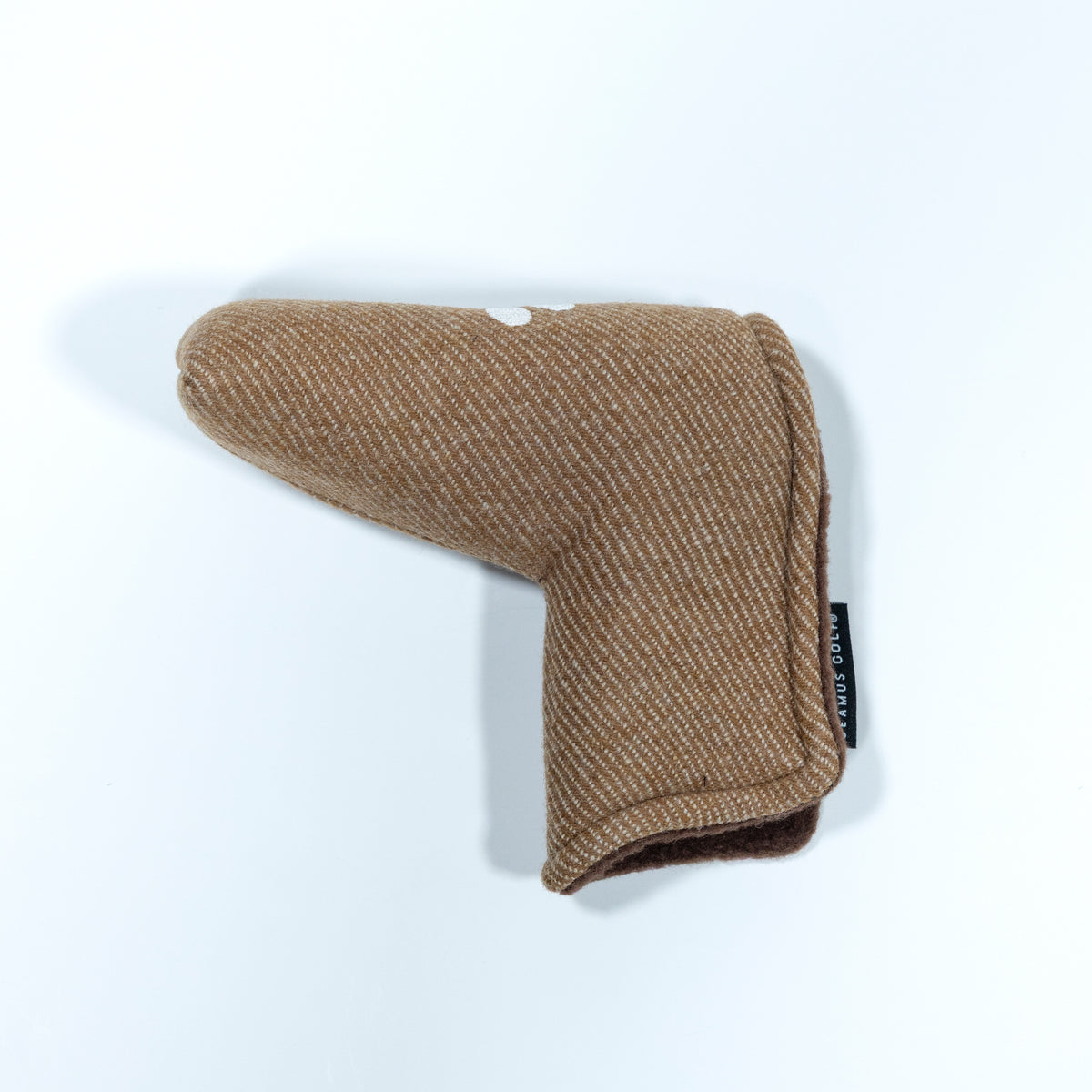 Fried Egg Golf & Seamus Brown Twill Putter Cover - Blade
