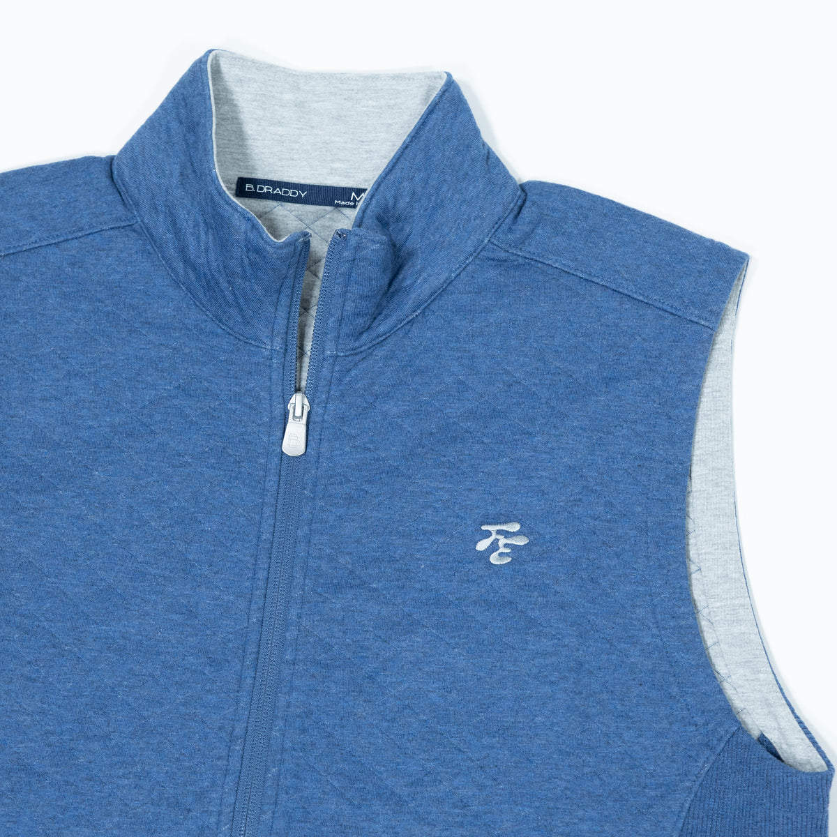 Fried Egg Golf & B. Draddy Duke Vest - Coastal Heather