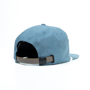 Fried Egg Golf & Imperial Chenille Patch Rope Hat - Breaker Blue