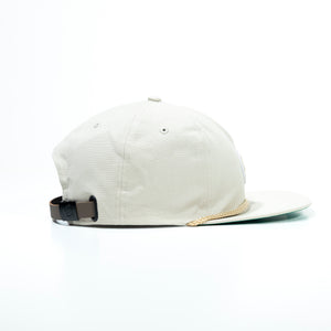 Fried Egg Golf & Imperial Chenille Patch Rope Hat - Putty