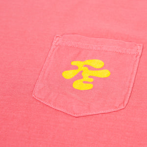 Fried Egg Golf Shinnecock Routing Map T-Shirt - Watermelon