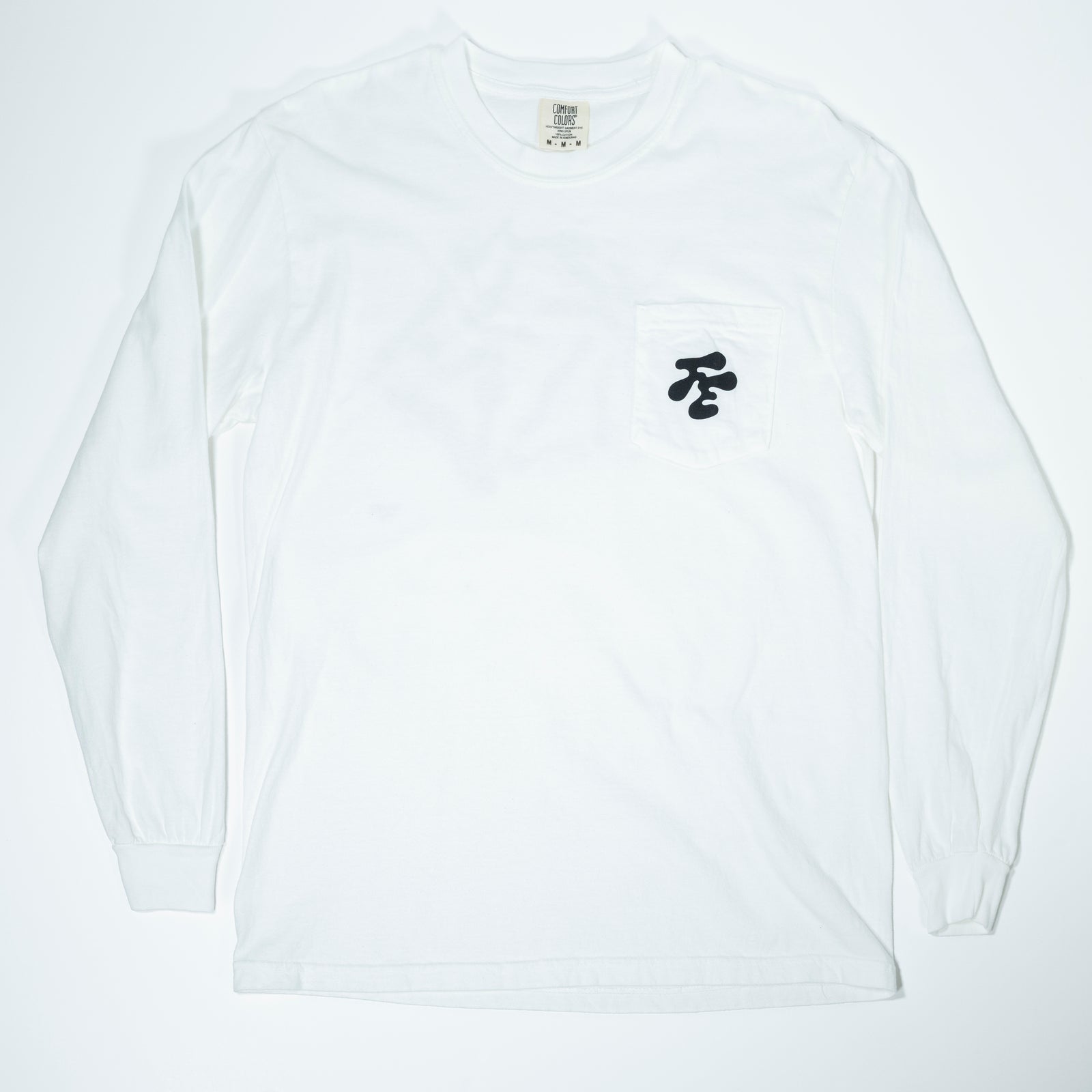 Fried Egg Golf Shinnecock Routing Map Long Sleeve T-Shirt - White