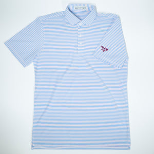 Fried Egg Golf and Holderness & Bourne Granville Polo - Horizon Blue/Cabernet