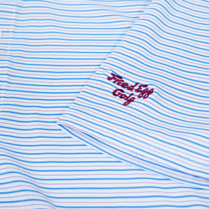 Fried Egg Golf and Holderness & Bourne Granville Polo - Horizon Blue/Cabernet