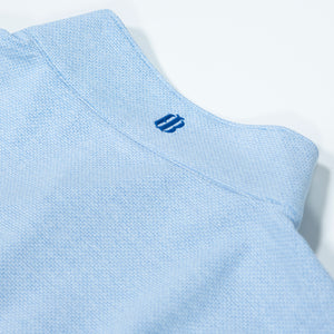 Fried Egg Golf and Holderness & Bourne Bell Quarter Zip - Heathered Vista Blue