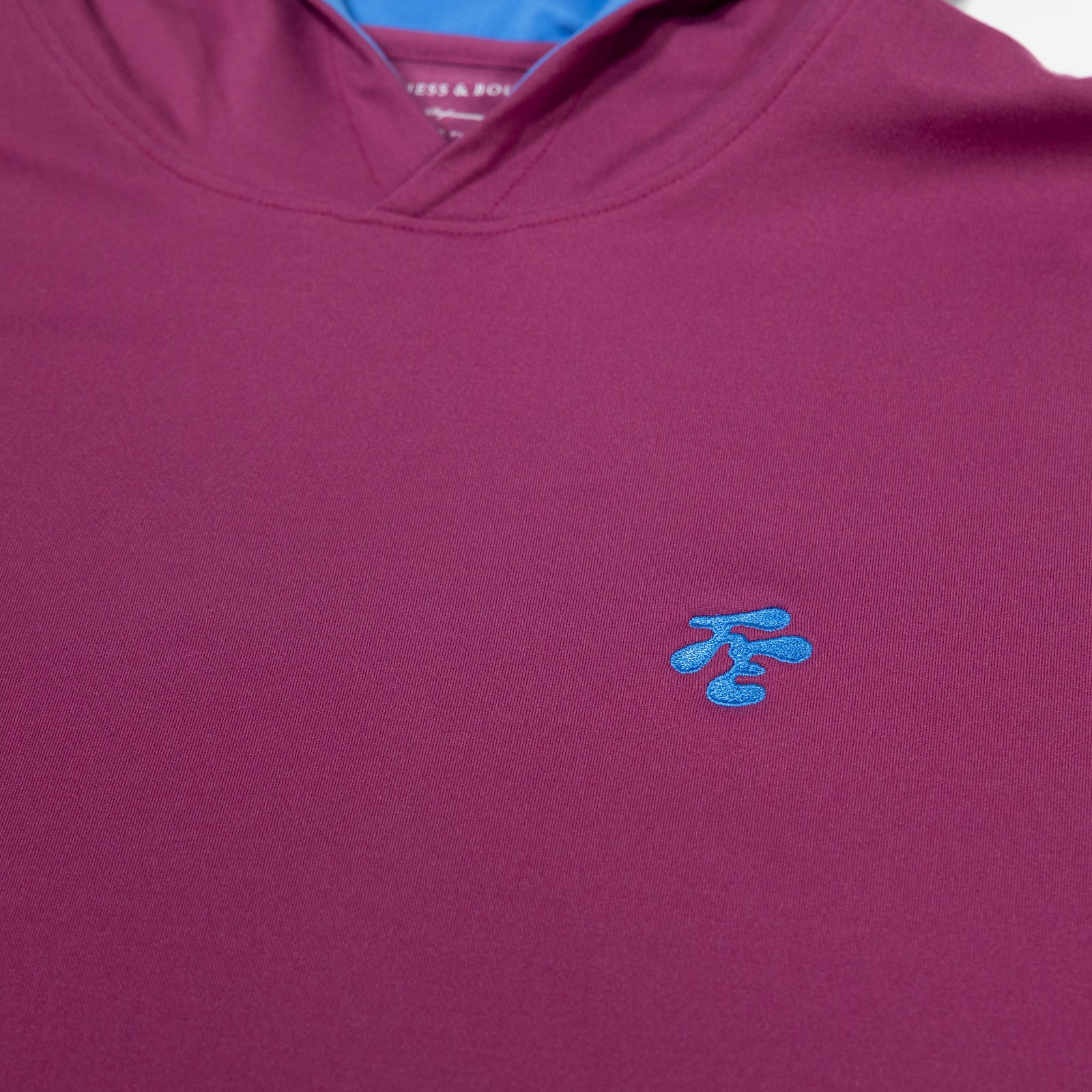 Fried Egg Golf and Holderness & Bourne Jackson Hoodie - Cabernet