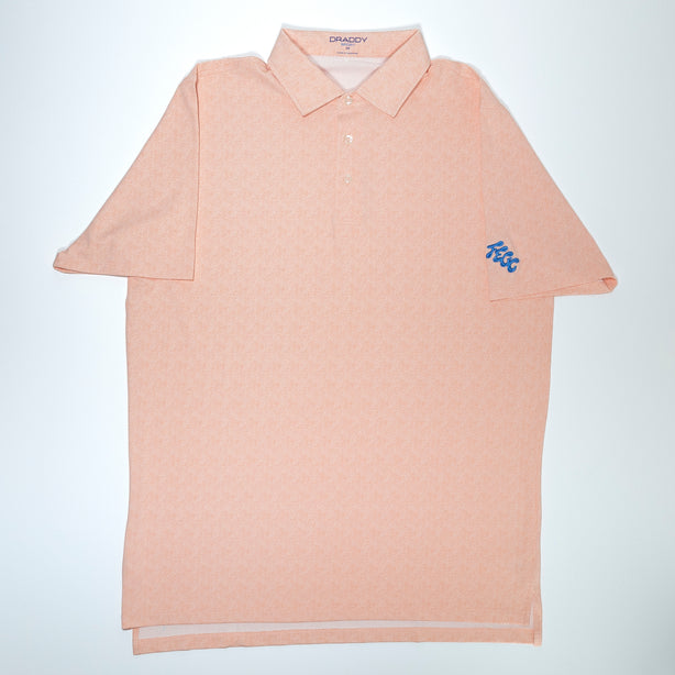 Fried Egg Golf Club & Draddy Sport Cool Glaser Polo - Melba
