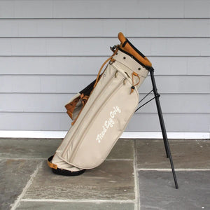 Fried Egg Golf & Shapland Rye Stand Golf Bag 2.5 - Tan