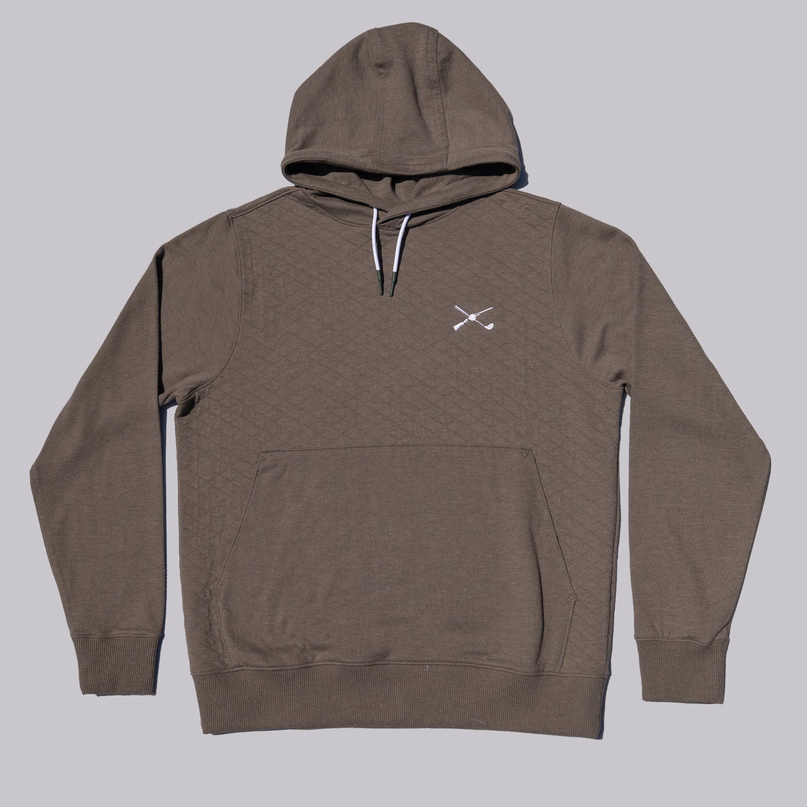 The Shotgun Start & B. Draddy Andy Hoodie - Elk Heather