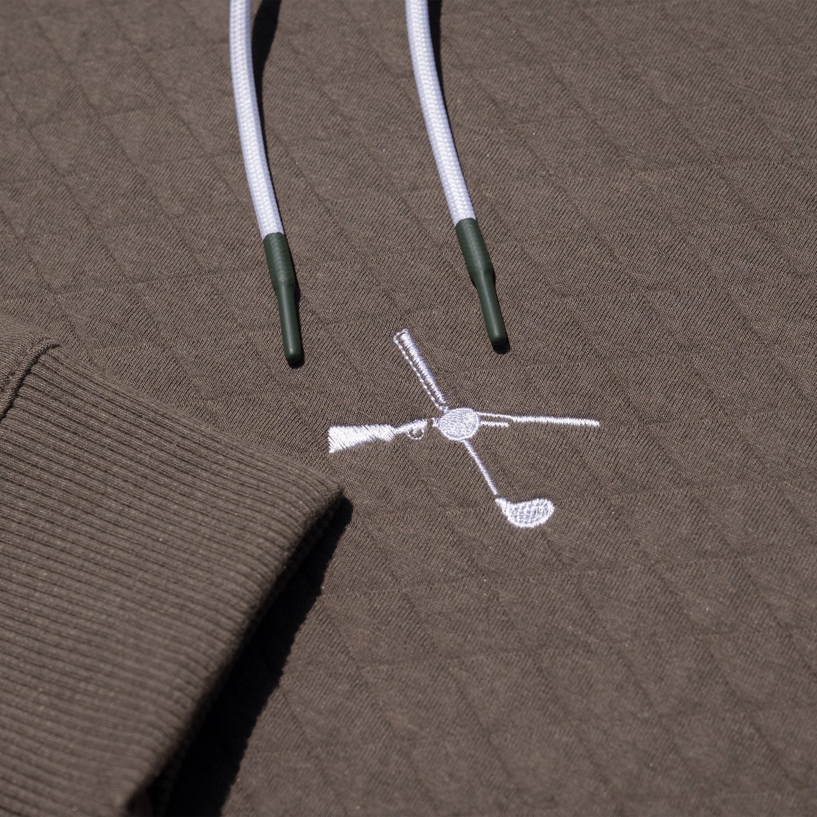 The Shotgun Start & B. Draddy Andy Hoodie - Elk Heather