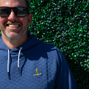 Fried Egg Golf MacKenzie Bunker & B. Draddy Andy Hoodie - Indigo Heather