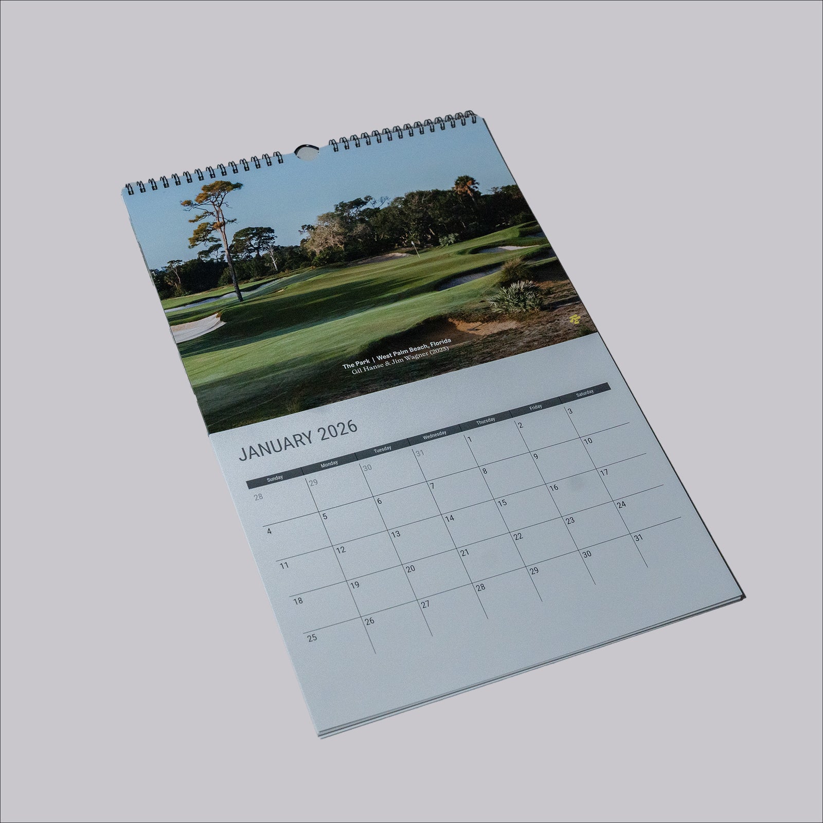 Fried Egg Golf 2026 Wall Calendar