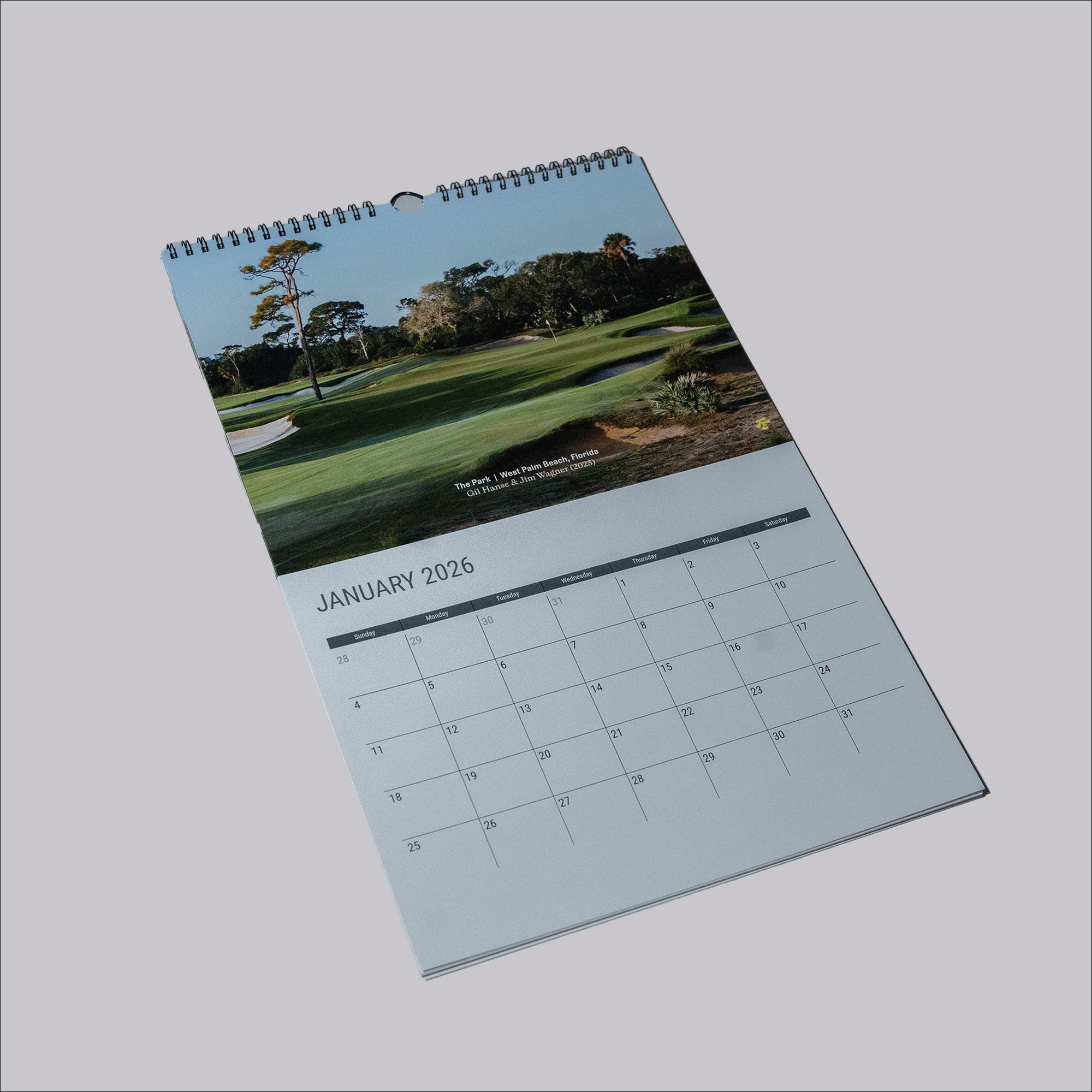 Fried Egg Golf 2026 Wall Calendar