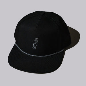 The Shotgun Start & American Needle Tech Rope Hat - Black