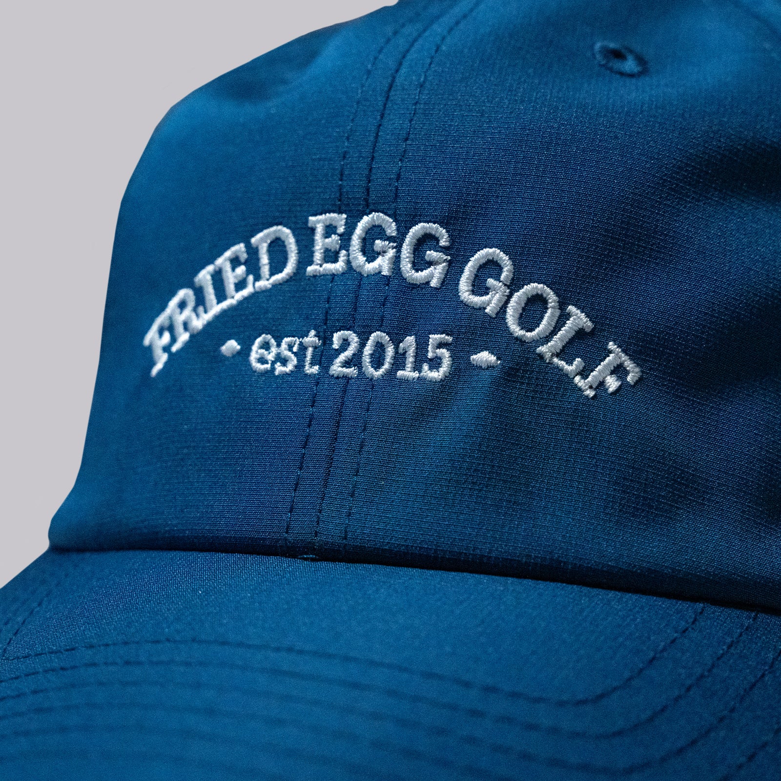 Fried Egg Golf & American Needle 10th Anniversary Performance Hat - Breaker Blue