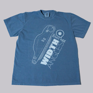 Fried Egg Golf Width & Angles T-Shirt - Blue Jean