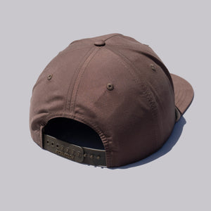 The Shotgun Start Coffee Golf & Richardson Rope Hat - Dark Mocha