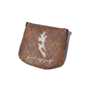 Fried Egg Golf MacKenzie Bunker & Handcrafted Putter Cover - Center Shaft