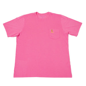 Fried Egg Golf MacKenzie Bunker & B. Draddy Dewey Pocket T-Shirt - Pink
