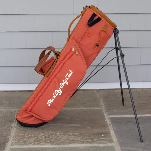 Fried Egg Golf Club & Shapland Sunday Golf Bag 3.1 - Burnt Orange