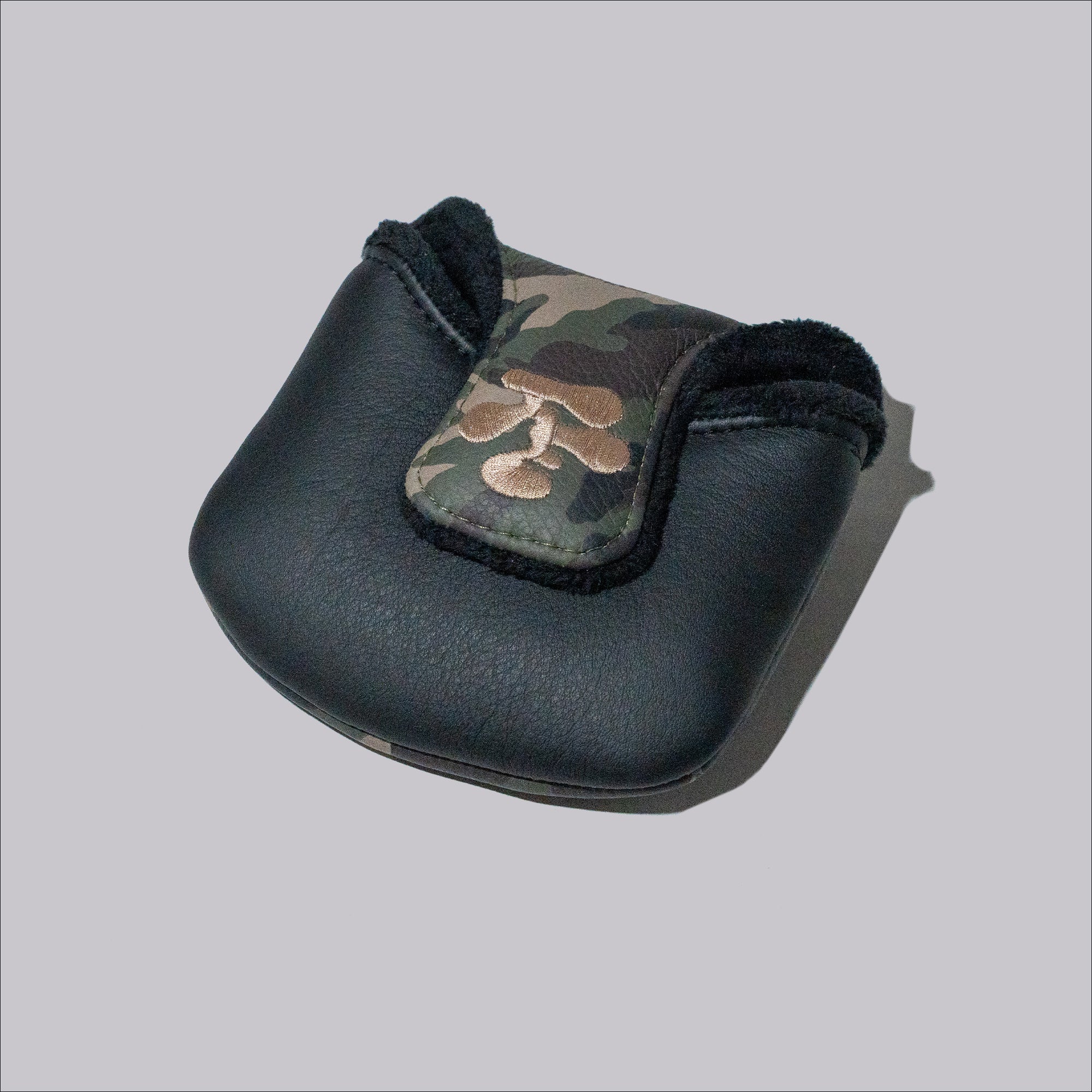 Fried Egg Golf Camo Putter Cover - Mallet