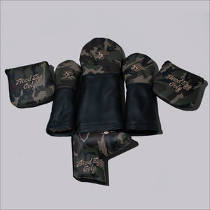 Fried Egg Golf Camo Putter Cover - Mallet