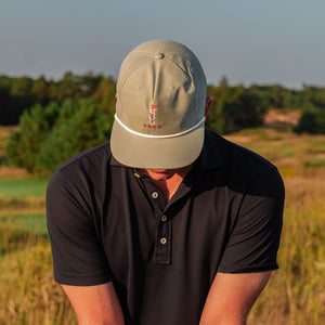 The Shotgun Start Chicago & Richardson Rope Hat - Dusty Blue