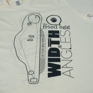 Fried Egg Golf Width & Angles T-Shirt - Ivory