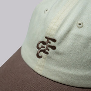 Fried Egg Golf Club & American Needle Two Tone Dad Hat - Ivory/Espresso