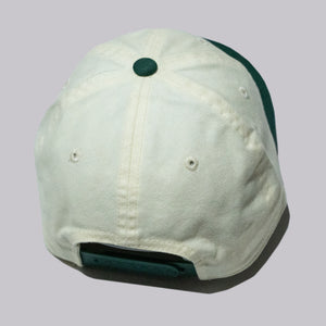Fried Egg Golf Club & American Needle Two Tone Dad Hat - Ivory/Green