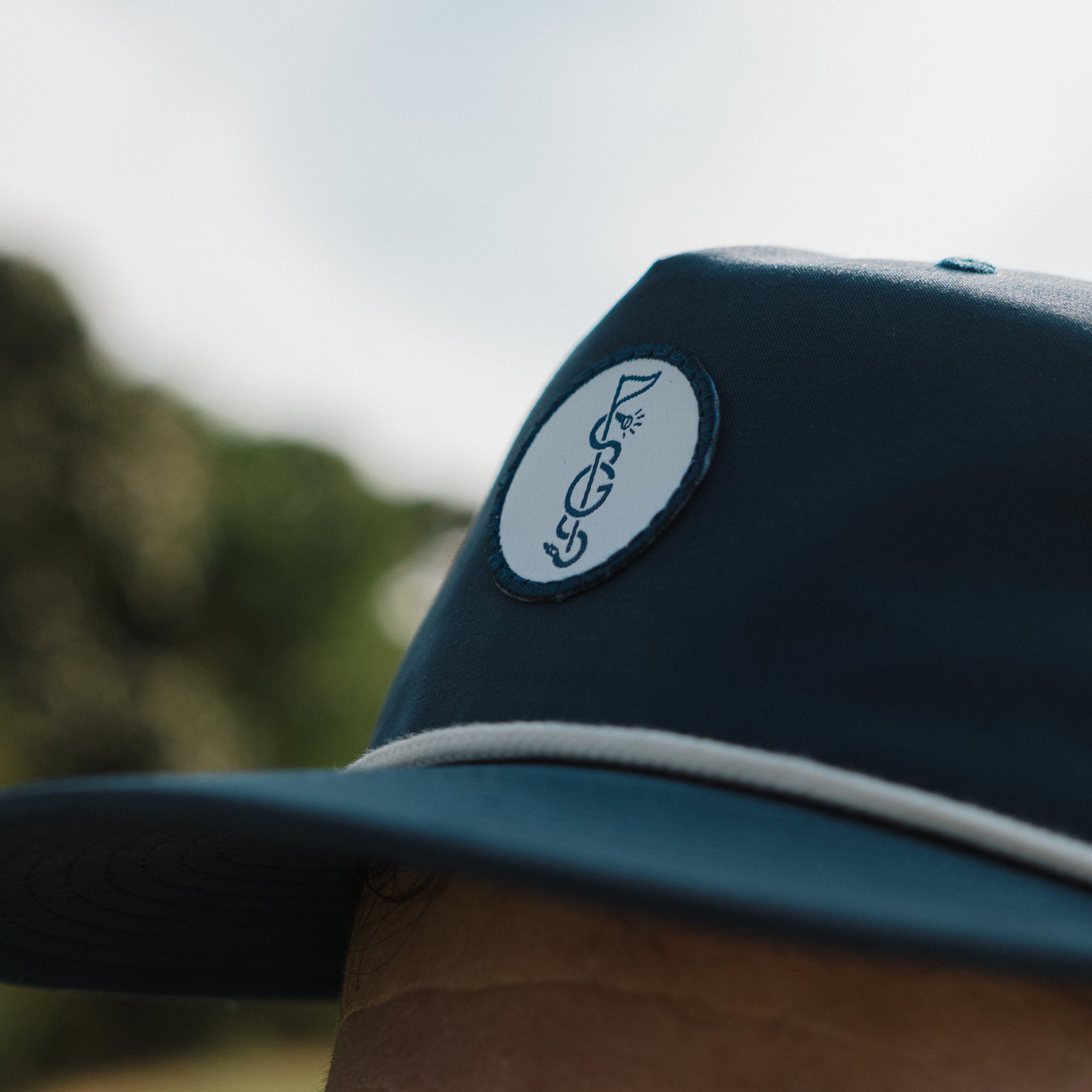 The Shotgun Start & Richardson Rope Hat - Navy/White