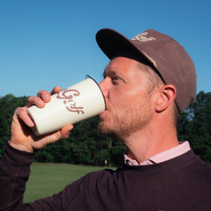 The Shotgun Start Coffee Golf & MiiR Tumbler - Sandstone