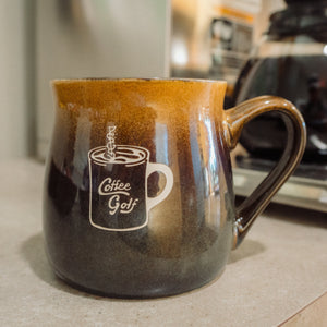 The Shotgun Start Coffee Golf Mug