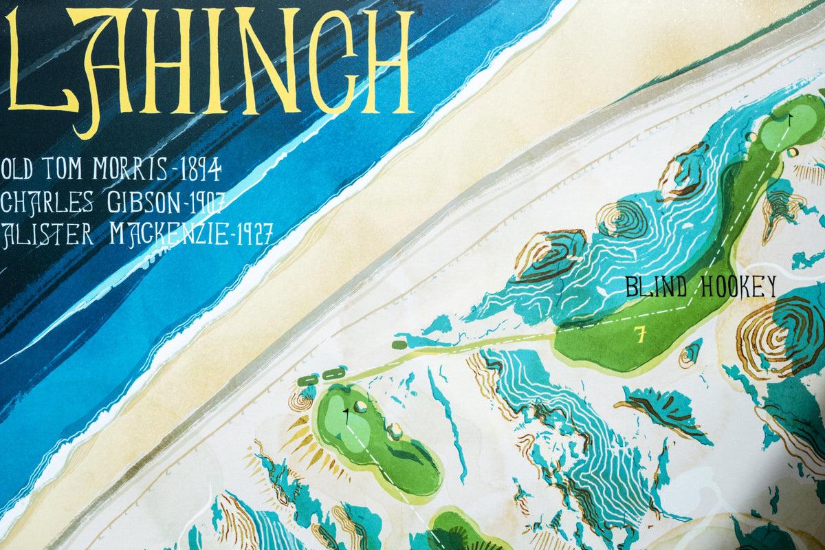 Lahinch Nos. 4-7 Poster