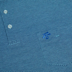 Fried Egg Golf & B. Draddy Vin Pocket Polo - Ocean