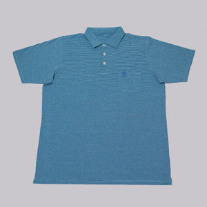 Fried Egg Golf & B. Draddy Vin Pocket Polo - Ocean