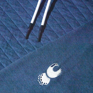 Fried Egg Golf Club & B. Draddy Andy Hoodie - Atlantic Heather