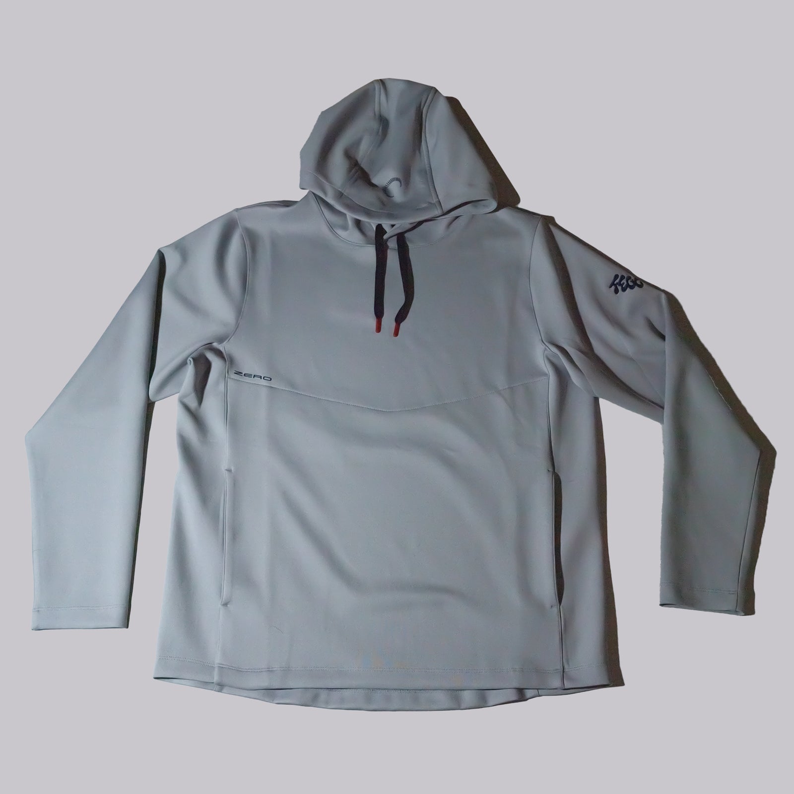 Fried Egg Golf Club & Zero Restriction TKO Hoodie - Metallic Silver