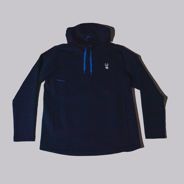 Fried Egg Golf Club & Zero Restriction TKO Hoodie - Navy/Dodger Blue