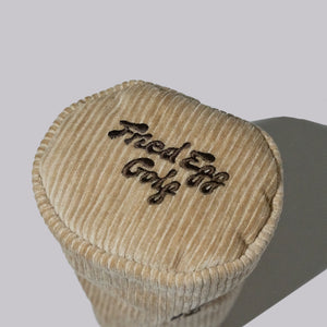 Fried Egg Golf & Seamus Corduroy Headcover - Fairway Wood