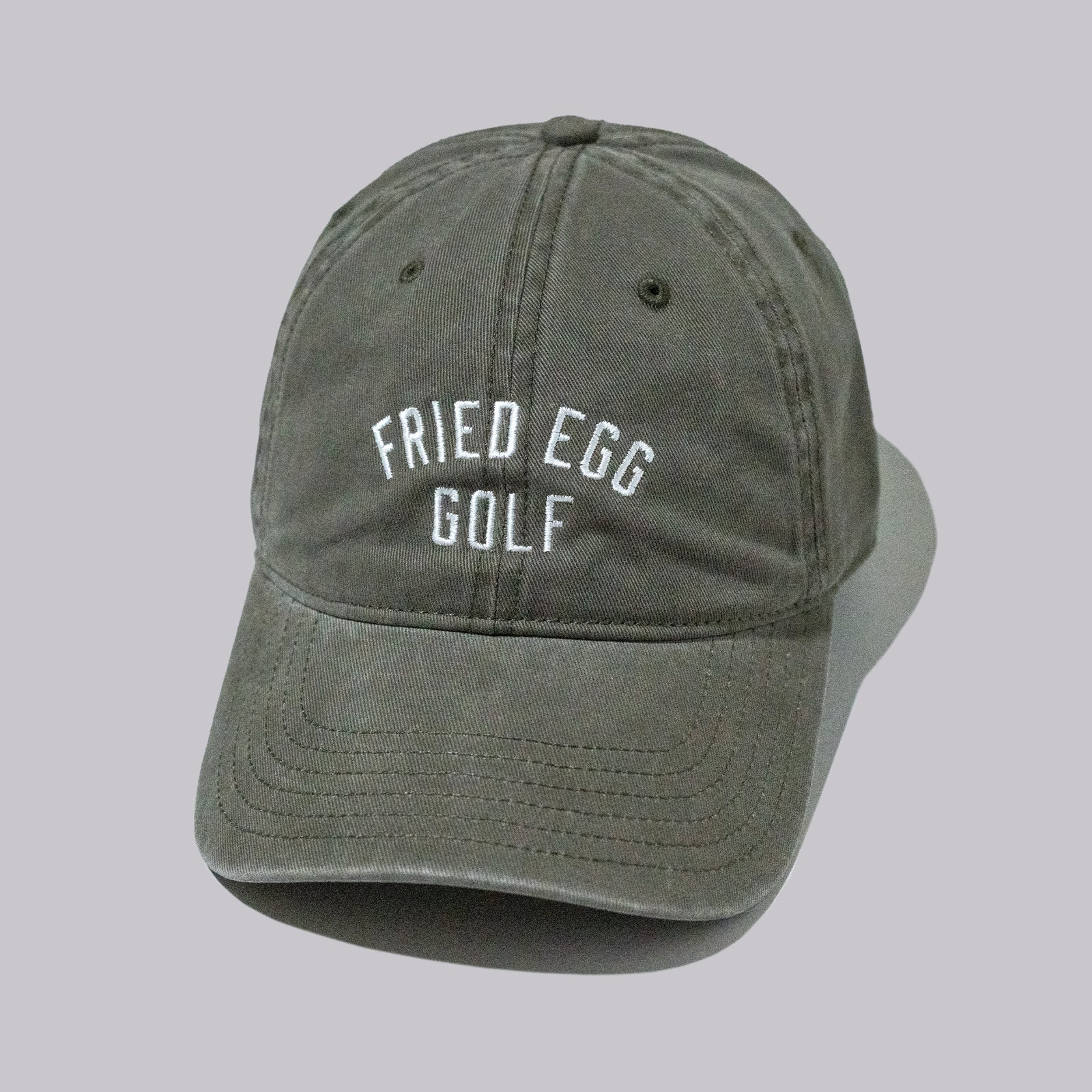 Fried Egg Golf & Richardson Cotton Hat - Army