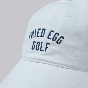 Fried Egg Golf & Richardson Cotton Hat - White