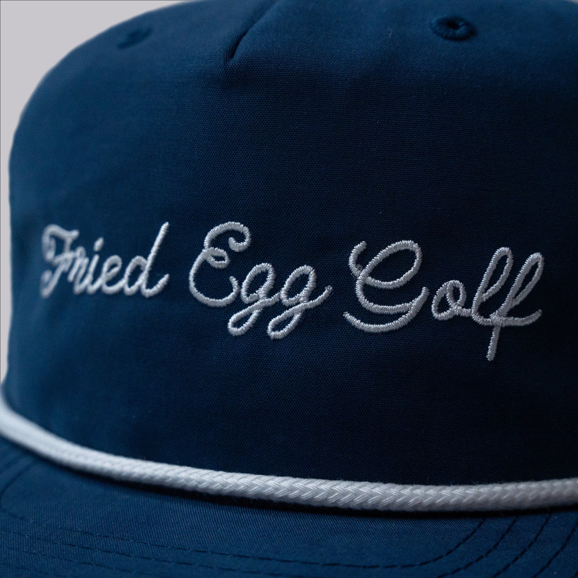 Fried Egg Golf & Richardson Rope Hat - Navy