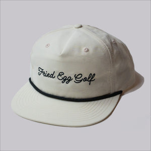 Fried Egg Golf & Richardson Rope Hat - Birch/Black