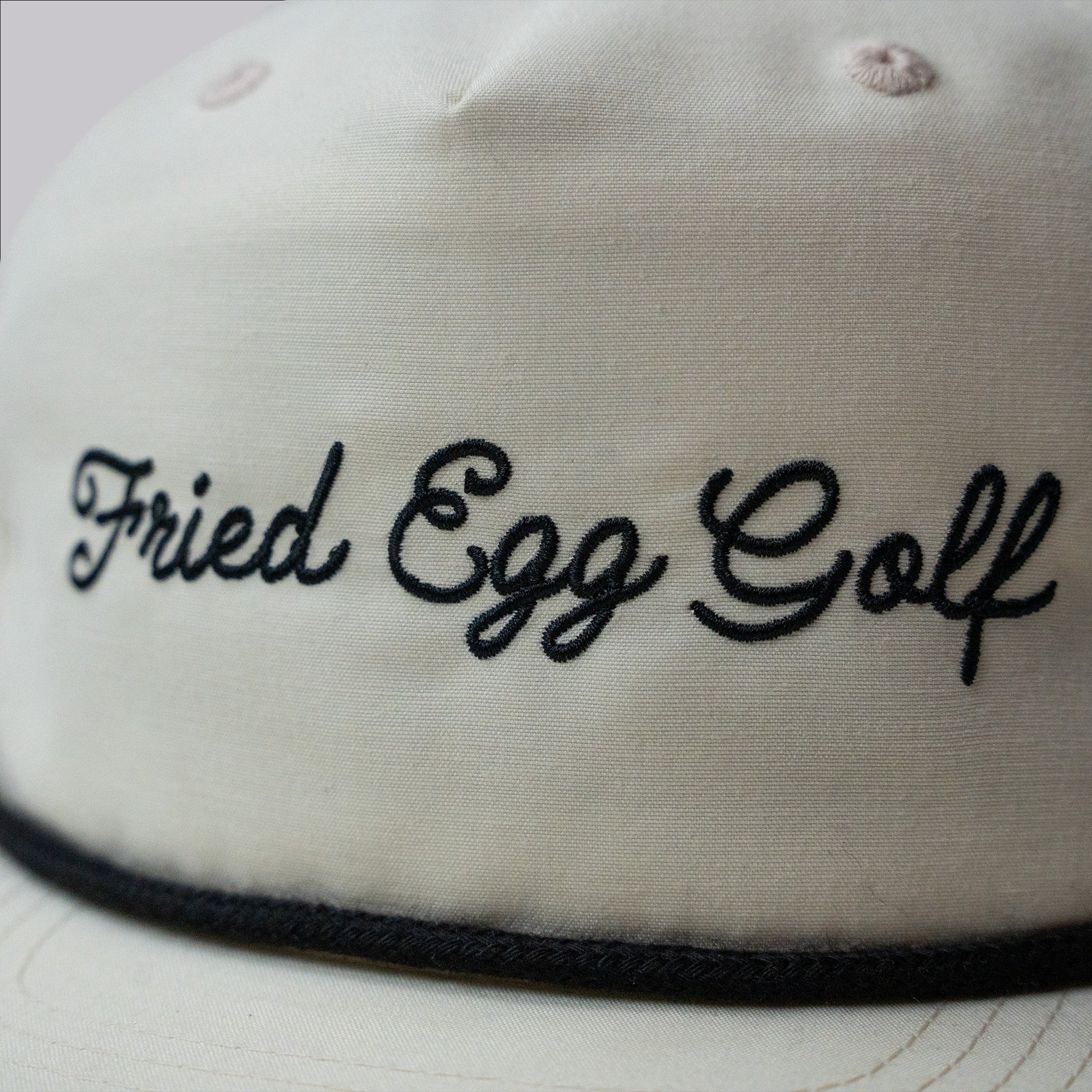 Fried Egg Golf & Richardson Rope Hat - Birch/Black