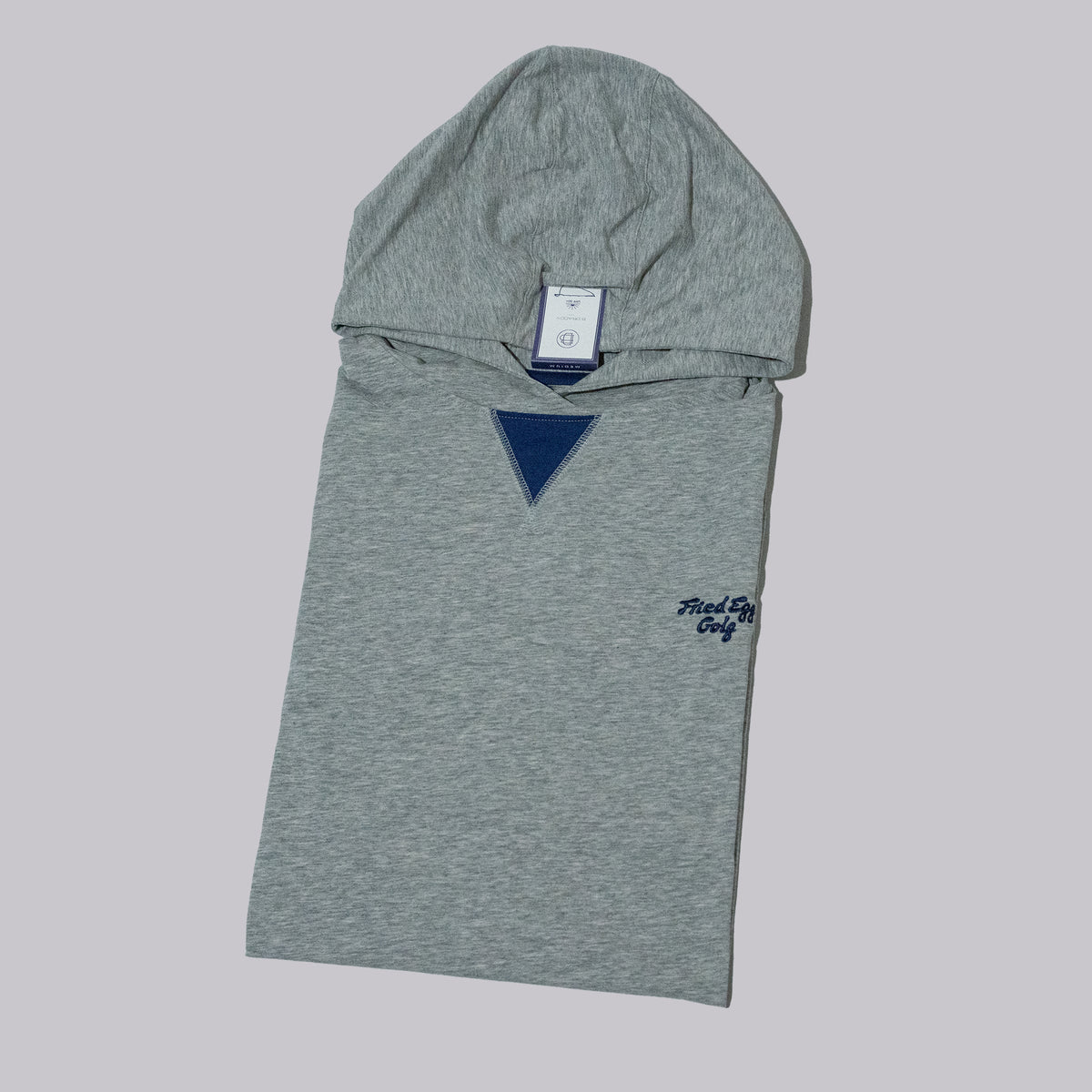 Fried Egg Golf & B. Draddy Willie Hoodie - Gray Heather