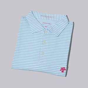 Fried Egg Golf & B. Draddy Tommy Polo - White/Batik