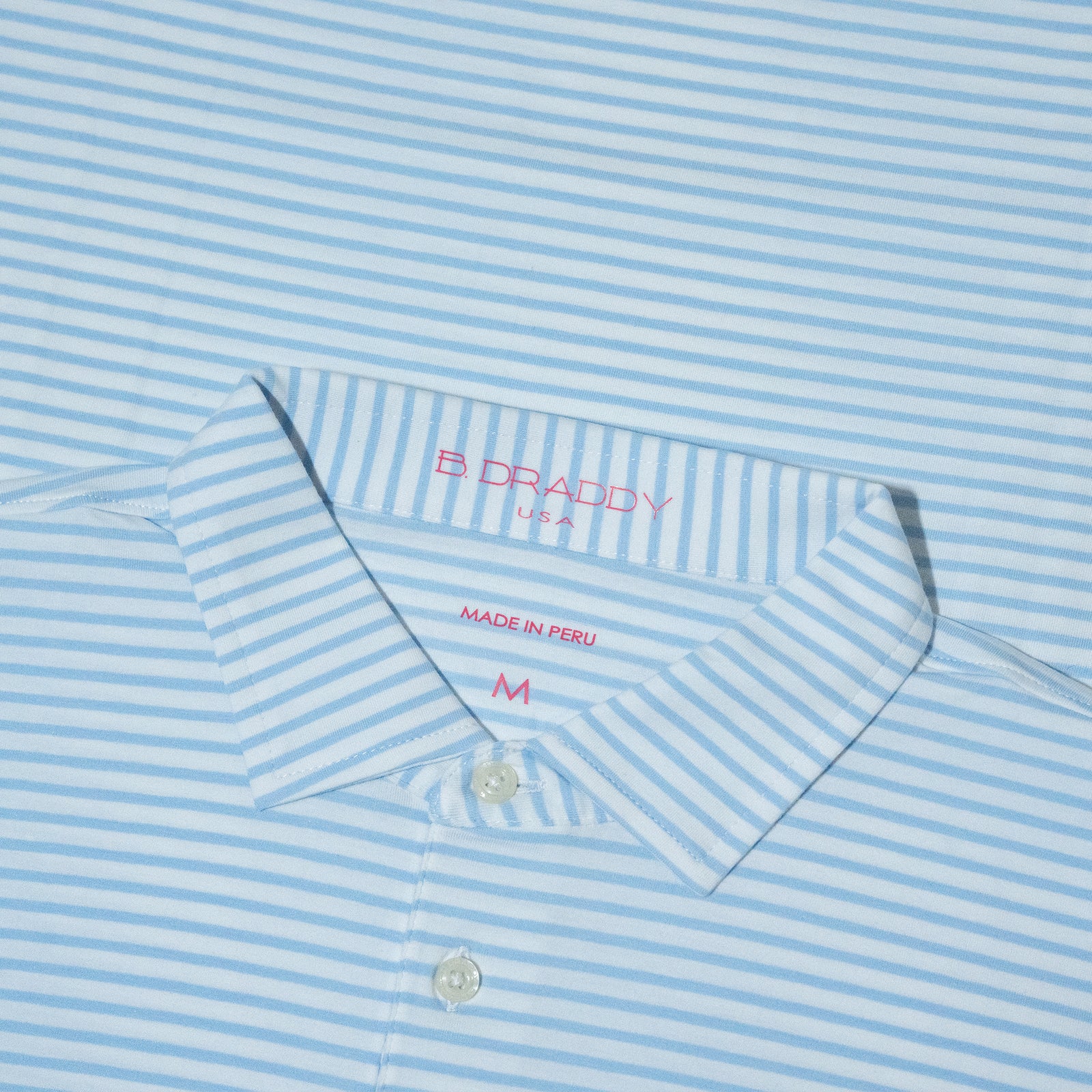 Fried Egg Golf & B. Draddy Tommy Polo - White/Batik
