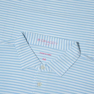 Fried Egg Golf & B. Draddy Tommy Polo - White/Batik