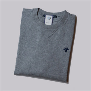 Fried Egg Golf & B. Draddy Russ Crewneck - Gray Heather